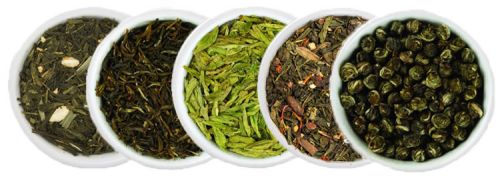 Виды зеленого чая