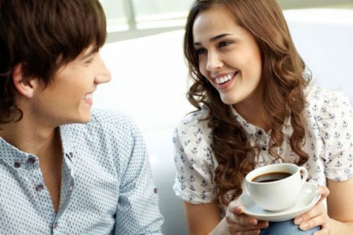 За чашкой кофе