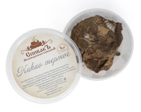 Какао тертое фирмы Спивак