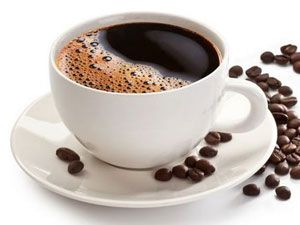 Чашка черного кофе