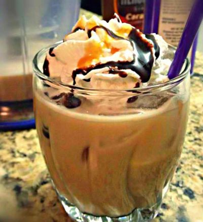 Фраппе с мороженым