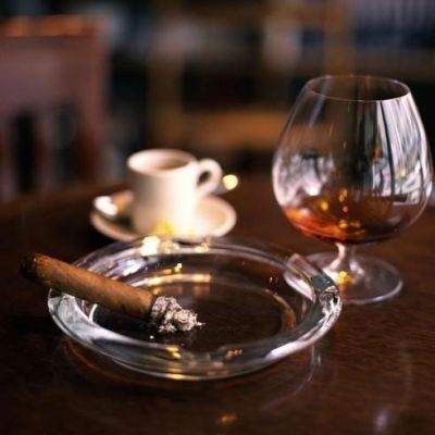 Кофе с коньяком