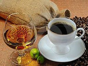 Кофе с коньяком