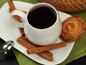 Кофе с корицей