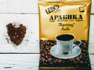 упаковка кофе Lebo