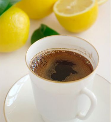 Чай с лимоном