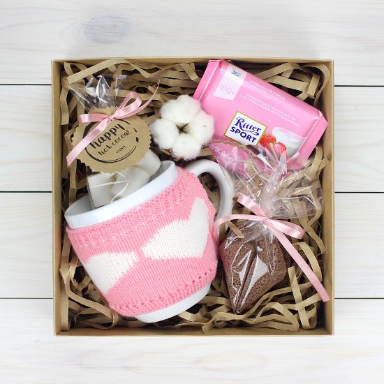 Подарочный набор какао с маршмеллоу