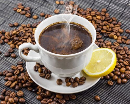 Кофе с лимоном