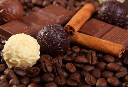 Шоколад, кофе, корица