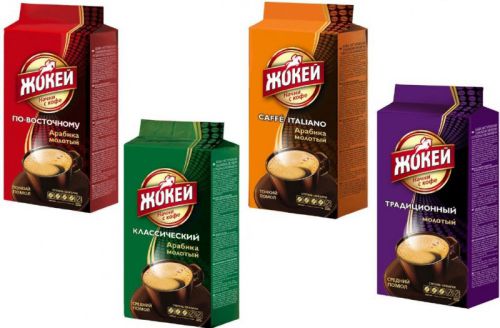 Кофе Жокей в вакуумной упаковке