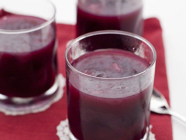 Черничный кисель