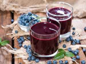 Кисель из черники