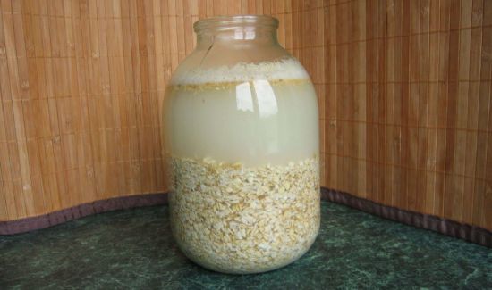 Овсяный кисель