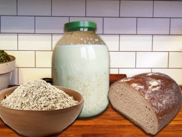 Приготовление овсяного киселя с коркой хлеба