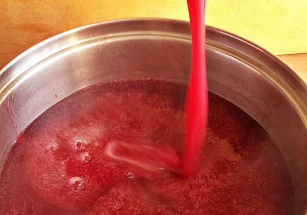 Клюквенный кисель