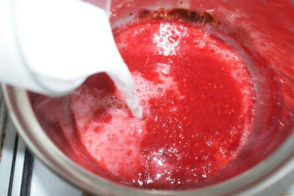 Варка киселя