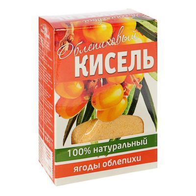 Облепиховый кисель магазинный