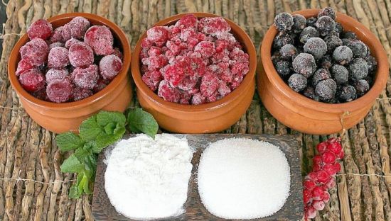 Замороженные ягоды