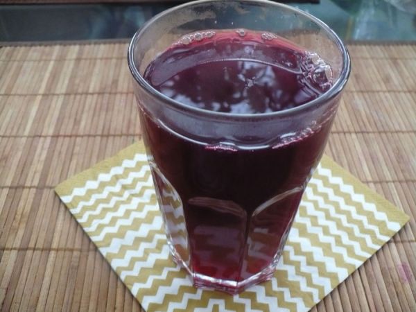 Кисель из черной смородины