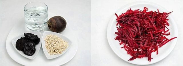 Ингредиенты для очищающего киселя