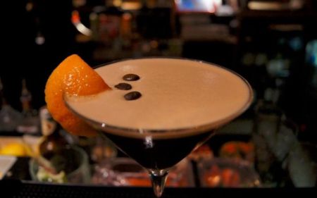 Кофе с цедрой апельсина