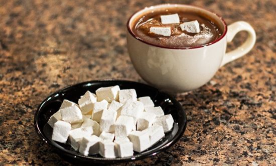 кофе и зефир