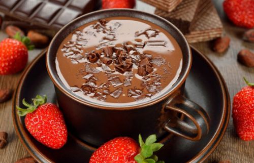 Классический кофе с шоколадом