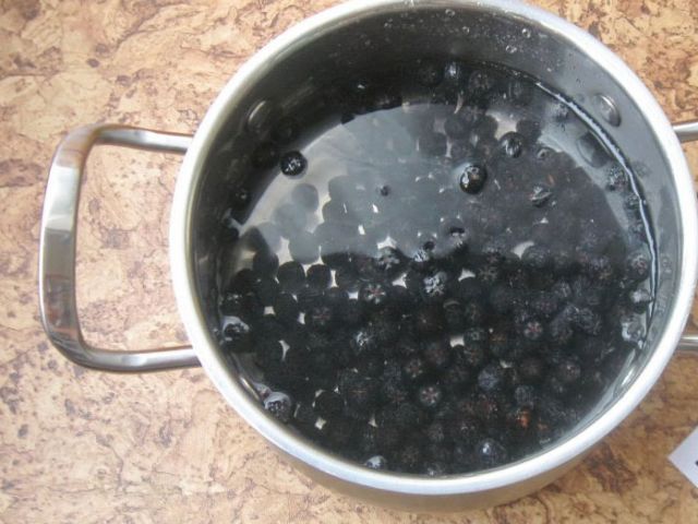 Варка компота из черноплодки