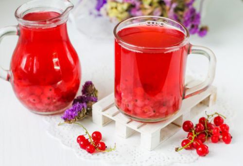 Компот из красной смородины