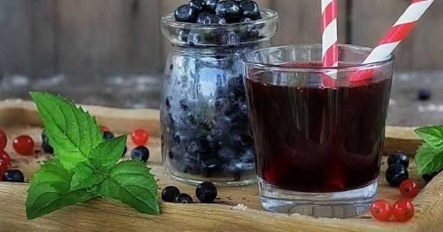 Компот из черники