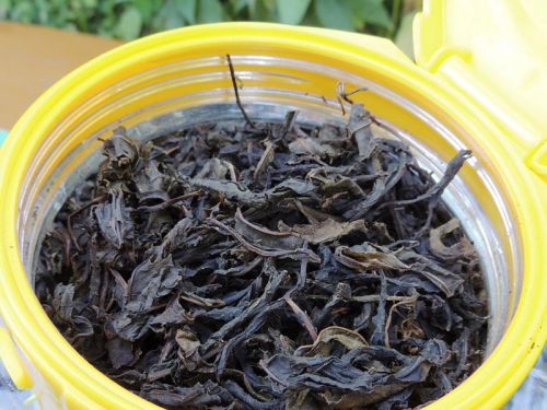 Ферментированный и скрученный чай