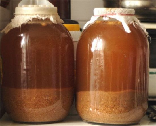 Квас в банке