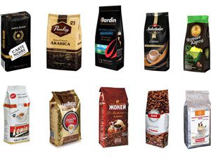 Популярные марки кофе