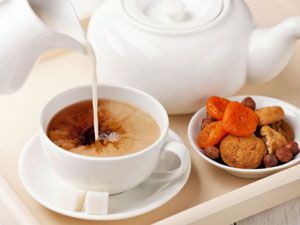 Чай с молоком