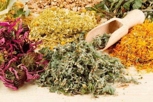 Компоненты травяного чая