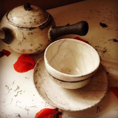 Старинный набор для чайной церемонии