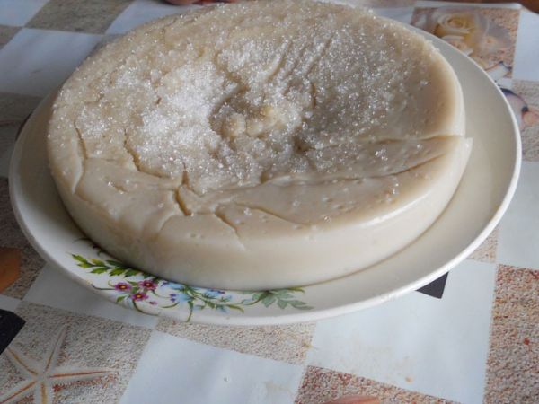 Густой кисель из овсяной муки