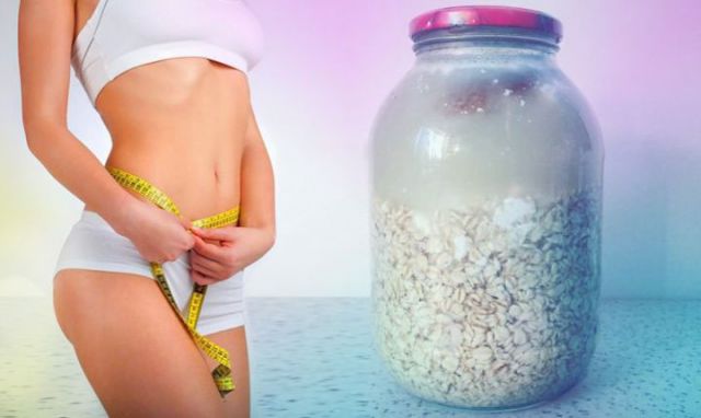 Похудение с овсяным киселем