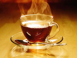 Чашка горячего чая