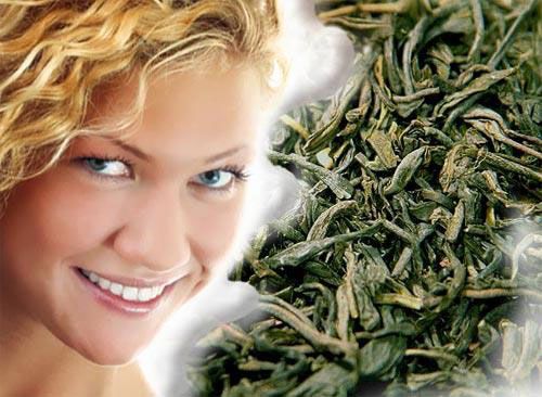 Зеленый чай для ухода за лицом