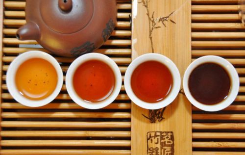 Цвета чая Пуэр