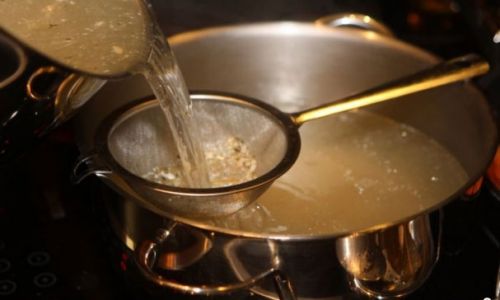 Использование ситечка