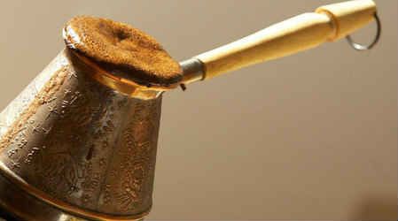 Кофе с пенкой в турке