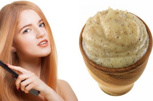 девушка и скраб