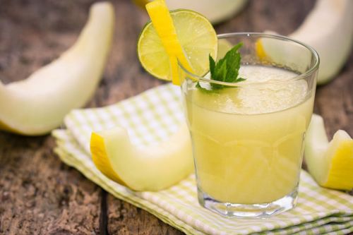 Дынный смузи с лаймом