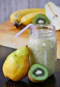 Смузи с киви и грушей