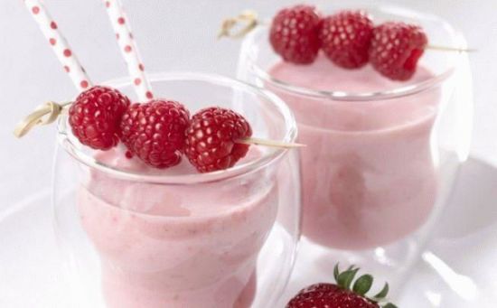 Малиновое смузи