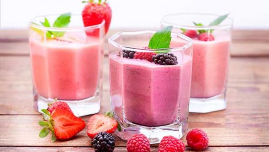Малиновый смузи