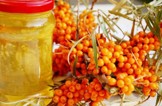 Ягоды облепихи