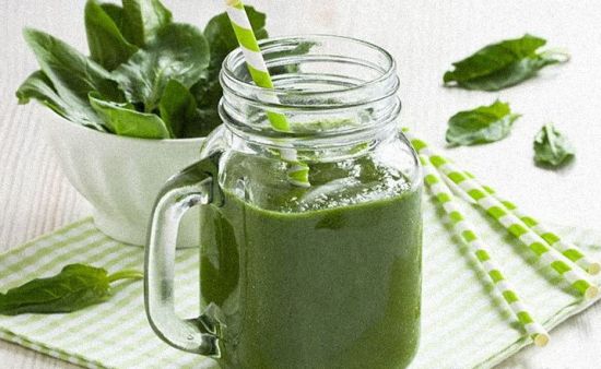 Смузи со шпинатом